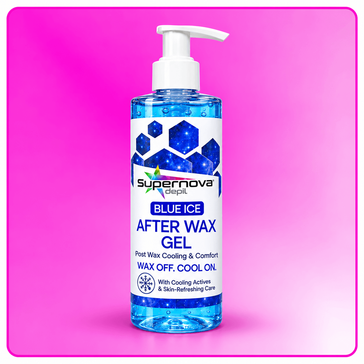 Supernova Depil Blue Ice After Wax Gel