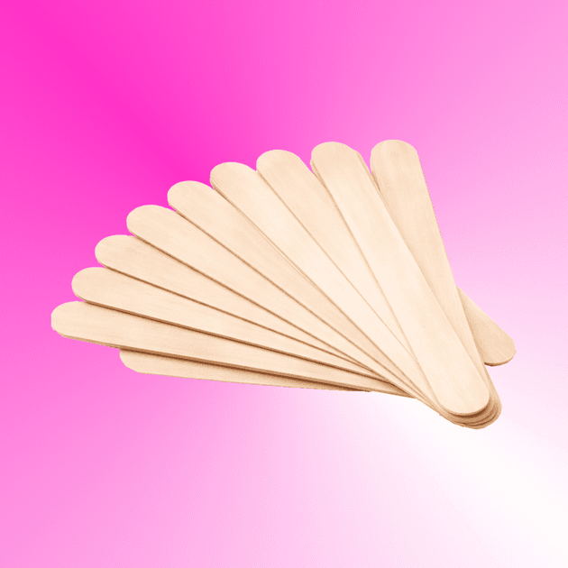 Wooden Waxing Spatulas