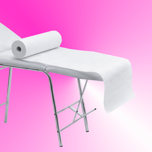 Disposable cellulose bed cover roll