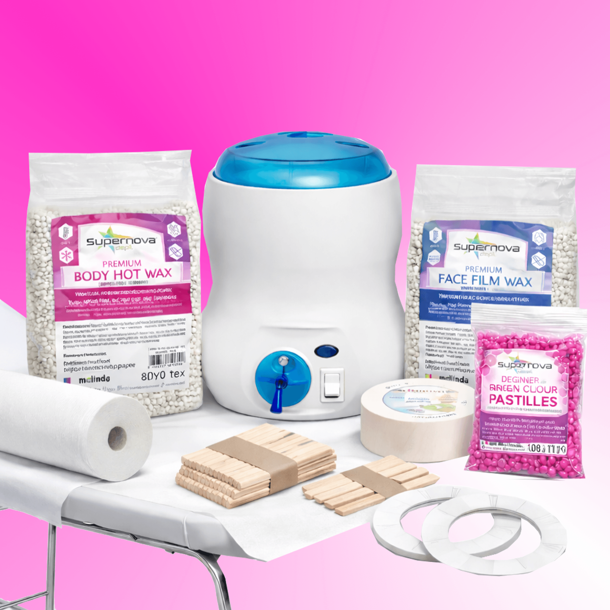 Profesionálny kompletný depilačný systém 800 ml – Pre salóny